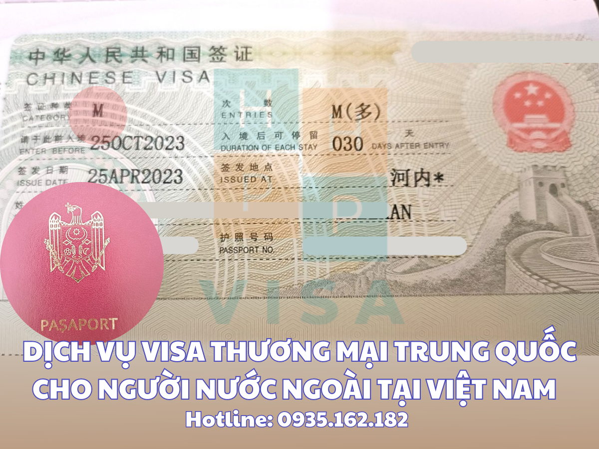 Visa Trung Quốc cho người nước ngoài 