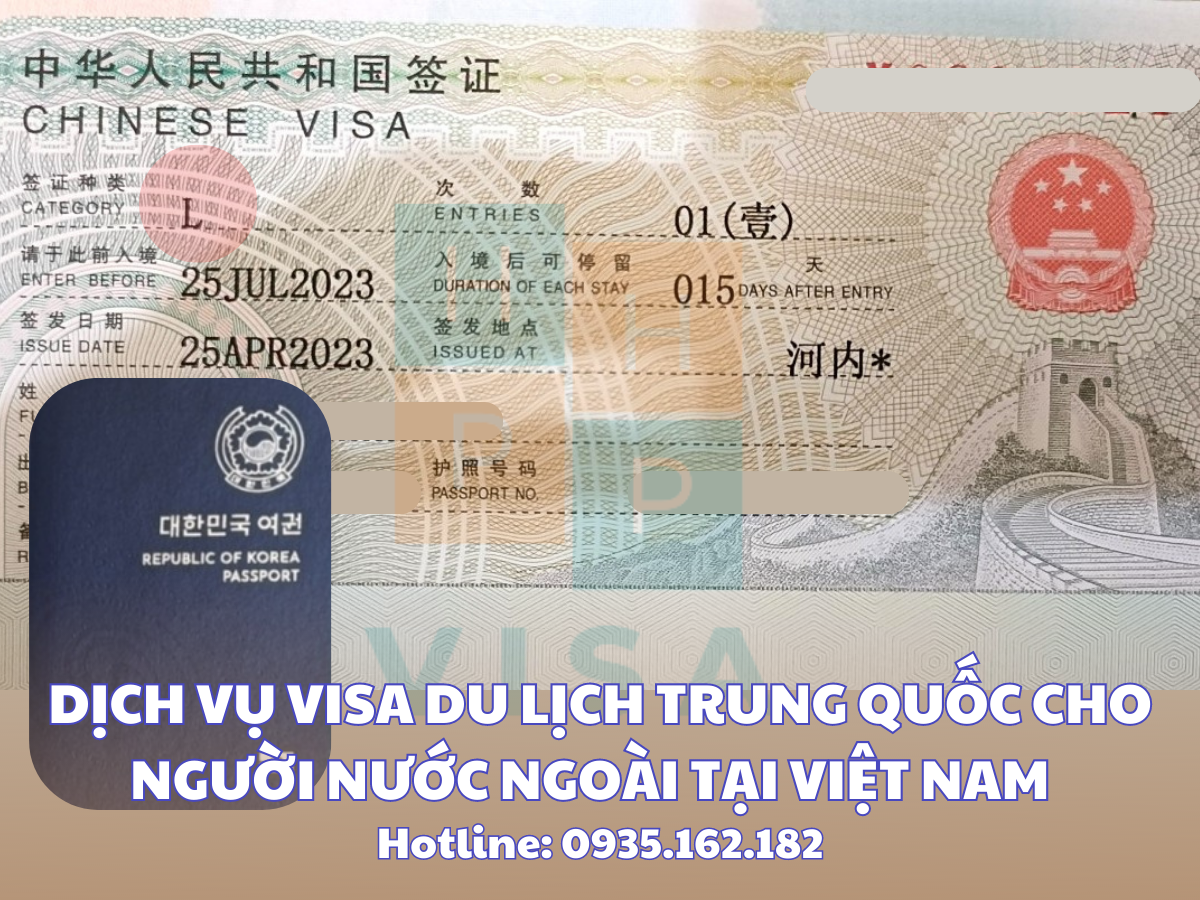 Visa Trung Quốc cho người nước ngoài 